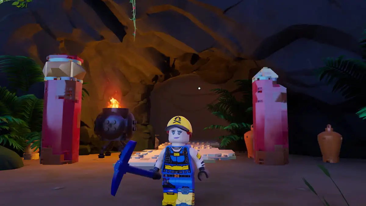 LEGO Fortnite Lost Isles cave